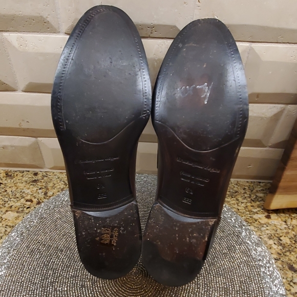 SOLD!! ERMENEGILDO ZEGNA Brown Loafers - Size 6 1/2 - Picture 7 of 8